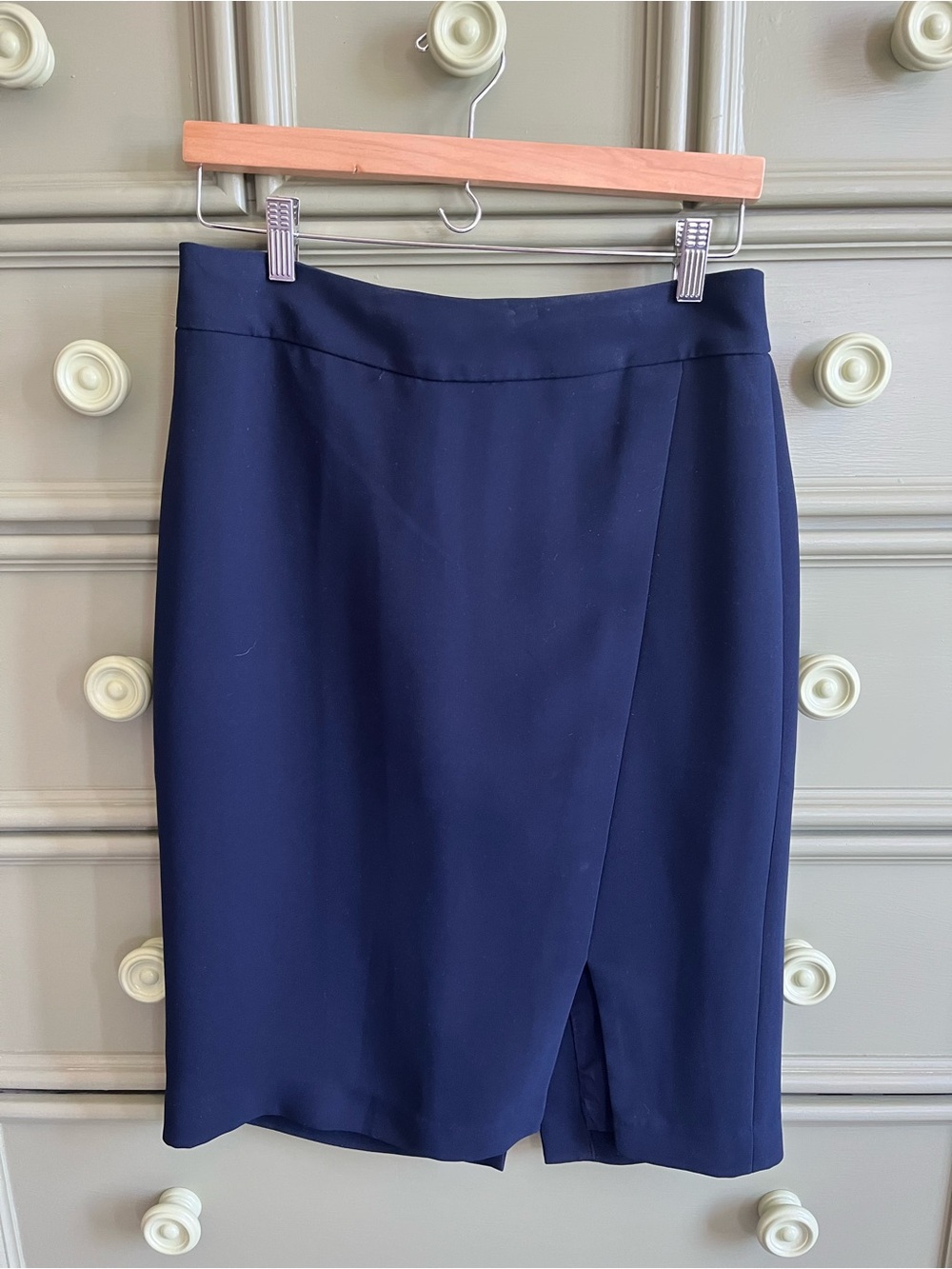Talbots Navy Pencil Skirt